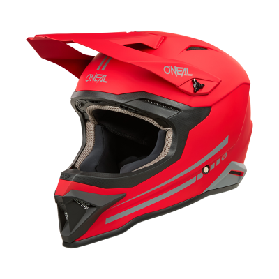 Κράνος μηχανής motocross O'NEAL 1SERIES SOLID RED V.25